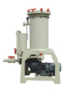 Plastic Body Filtration Pumps for Electroplating Baths