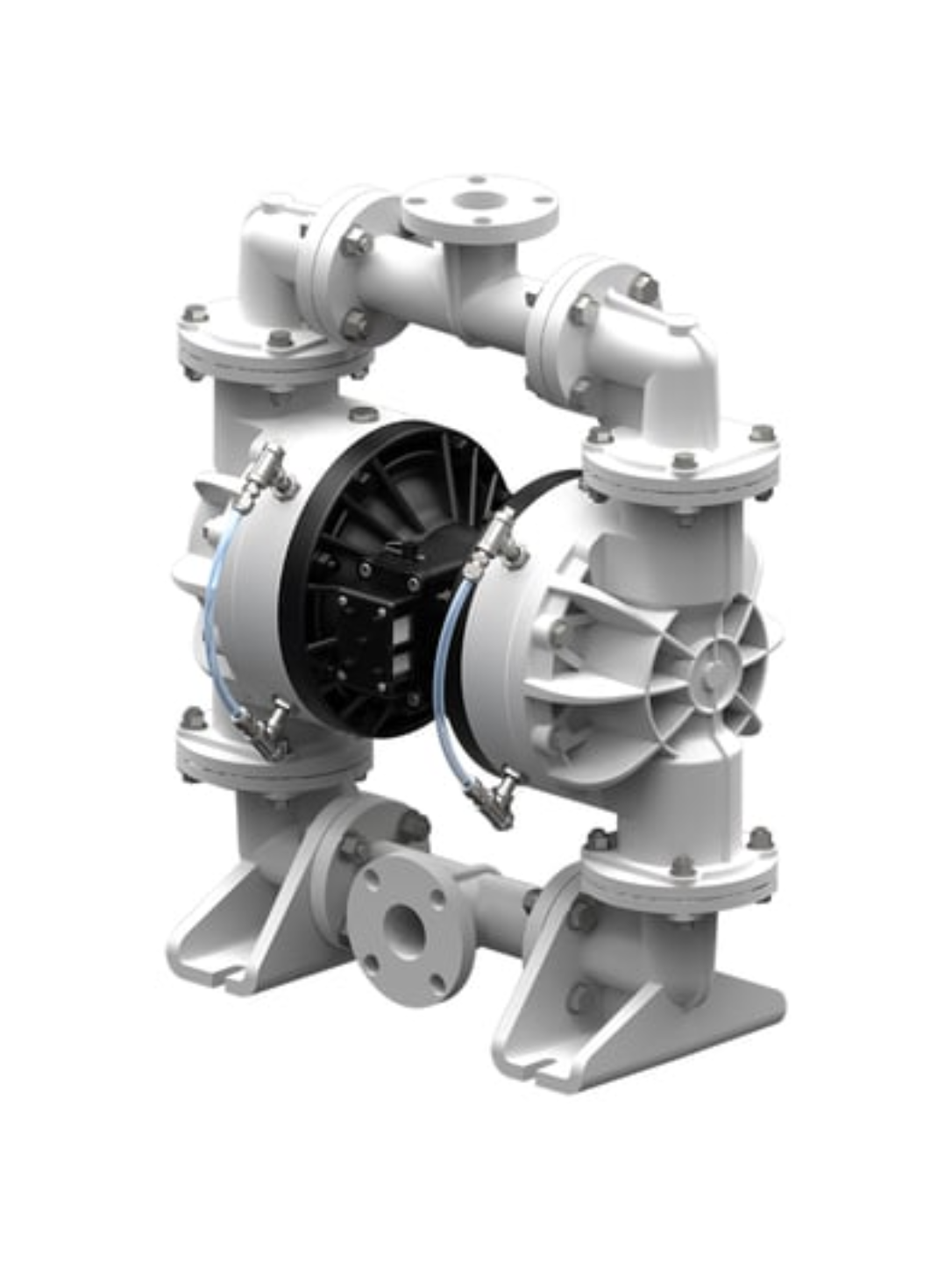 2 Non-Metallic Air-Operated Double-Diaphragm (AODD) Pump - Image 1