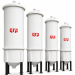 Vertical Fiberglass Chemical & Water Storage Tanks discription